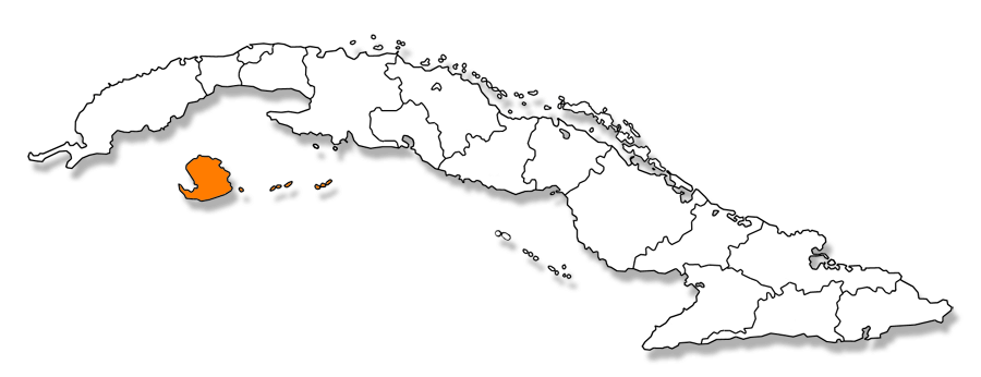 Mapa de Isla de Juventud